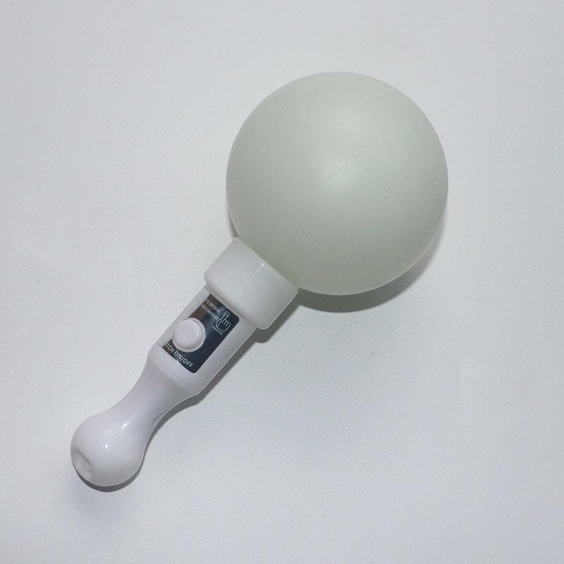 Light-Up Heart & Pentagram Glow Stick with Sound Shaker for Creative Activities