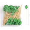 Decoration Kitchen & Bar Cocktail Decoration Bamboo Stick Fruit Stick Art Flower Stick Toothpick