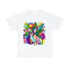Frenchie French Bulldog T Shirt Art Tee Unisex Adult Colorful Abstact Fun Pet
