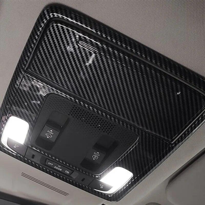 Front Roof Reading Light Panel Lamp Frame Cover Sticker Trim For Honda CR-V CRV 2023 ABS Car Styling Accessories