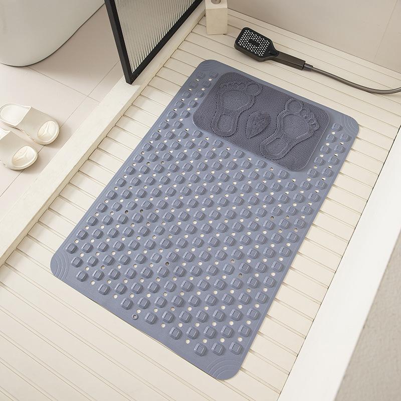 Badezimmer Anti-Rutsch-Matten Badehaus Dusch-Massagematten PVC Hydrophobe Bodenmatte Leicht zu reinigen Schnell trocknend Badematte Familie Hotel Universal