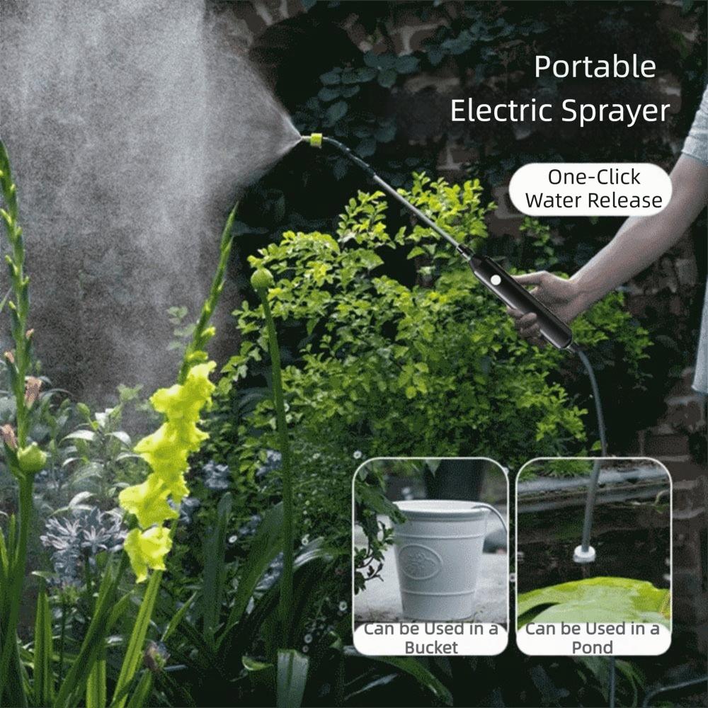 Adjustable Nozzle Electric Sprayer Wand Rechargeable Telescopic Sprayer Wand Fertilizer Spraying