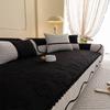 Copricuscino per Divano in Ciniglia Retrò Universale Antiscivolo Fisso Fila Dritta Copertura per Tutte le Stagioni per il Comfort Domestico