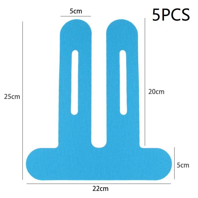 1/5Pcs Pre-Cut Kinesiology Tape For Knees Waterproof Elastic Breathable Athletic Tape Sports Bandage