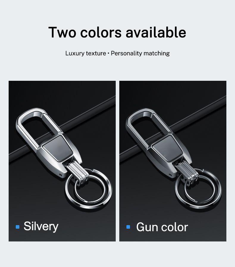 3D Metal Car Keychain Ring Auto Keychain For Toyota Corolla Yaris Rav4 Camry Avensis Auris C-hr 86 Prius Corolla Accessories