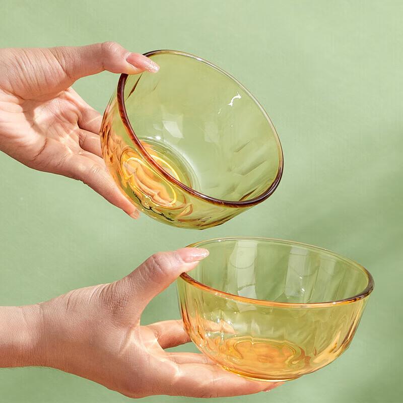 BAILOCK S-Star Mirror High Borosilicate Glass 4-Piece Dinnerware Set