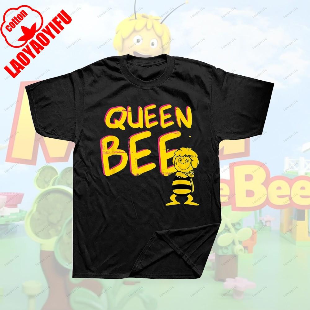 Maya The Bee Movie Cartoon Character T-shirts Cartoons T Shirt for Fitness Training Jogging Outdoor Activities