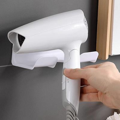 Thickened Wall-mounted Bathroom No-drill Hair Dryer Shelf