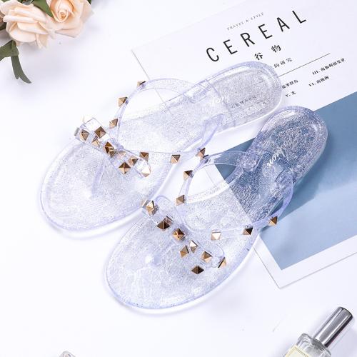 2024 Summer Flip Flops Women Slide Sandals Crystal Bling Beach Slippers Casual Shoes For Women Light Wedges Platform Slippers