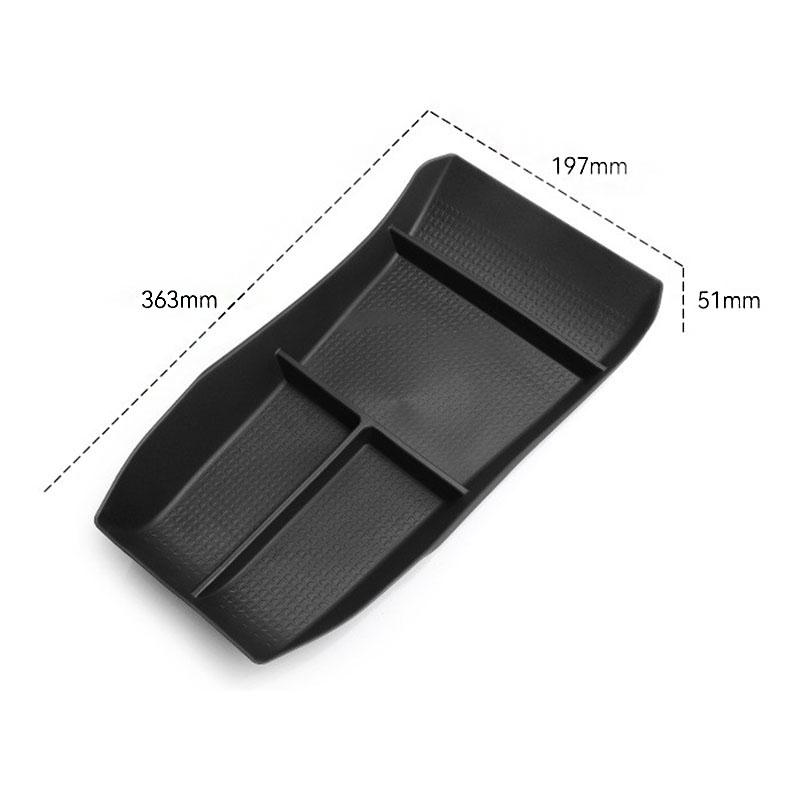For Byd Atto 2   Center Console Armrest Storage Box Under Console Organizer Tray Cup Holder Cover Car Accessories