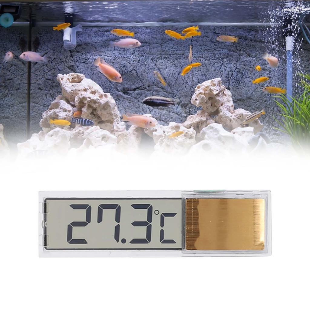 Aquarium Fish Tank LED Sensor Indoor Outdoor Temperature Measurement 3D Digital Electronic