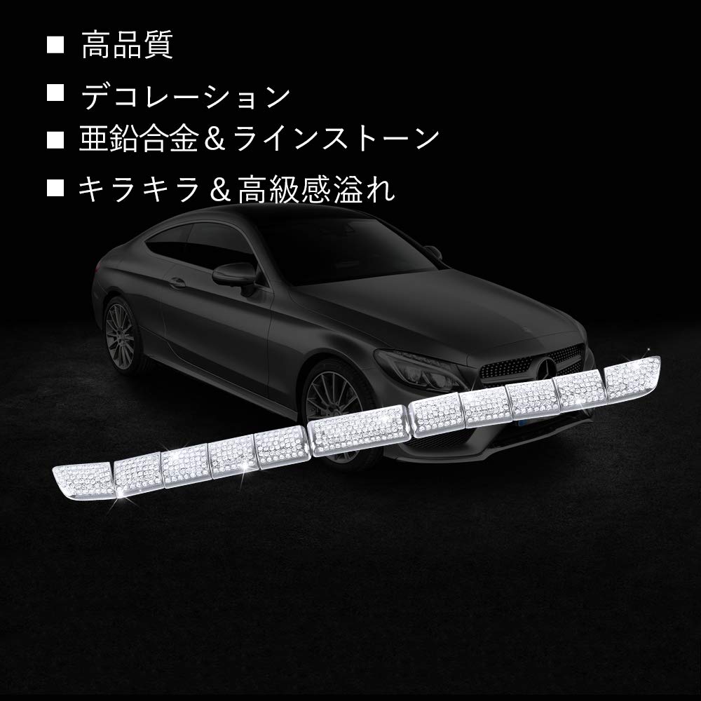 Catland Benz Accessories Benz Air Conditioner Control Switch Knob Part Cover Rhinestone Zinc Alloy