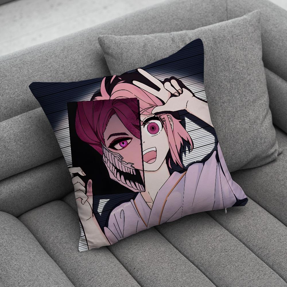 Anime D-Dandadan Pillow Case Soft Cushion Cases for Farmhouse Sofa Decor Home Decorations and Protector