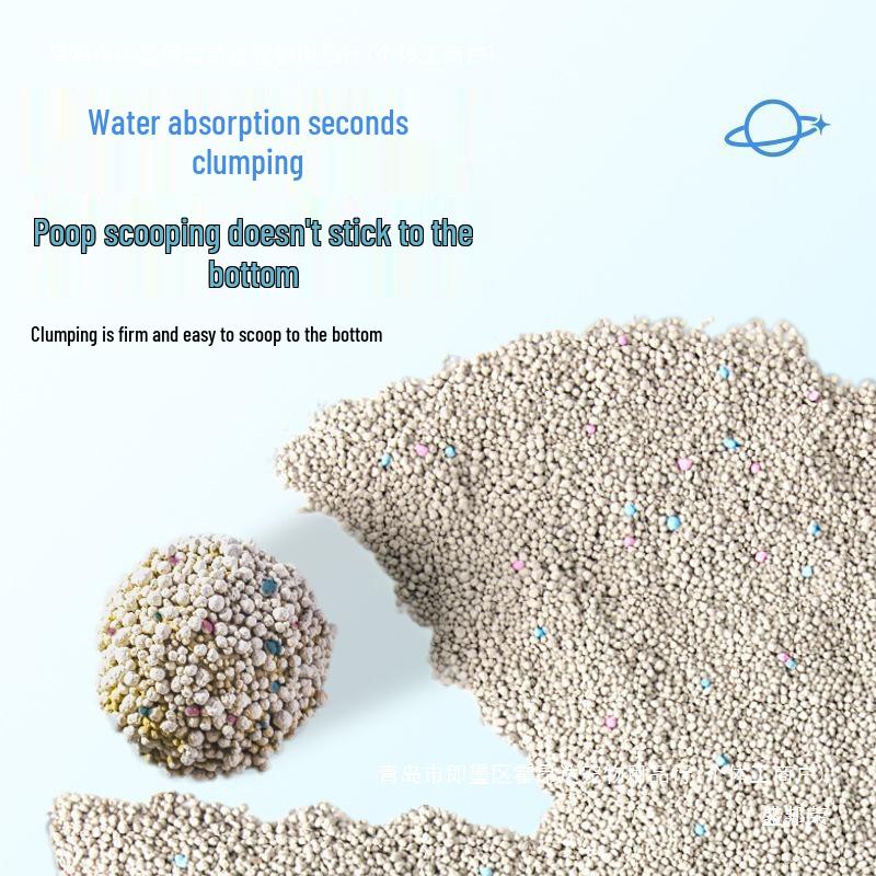 Lemon-Scented Dust-Free Bentonite Cat Litter