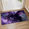 Colorful Owl Indoor Door Mat, Inch, Floor Area Rug for Entryway, Living Room, or Bathroom, Non-Slip Doormat, Animal Owl