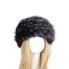 Faux Fur Headband Warm Winter Ear Warmer Hairband Soft Plush Head Wrap for Cold Weather Outdoor Activities