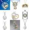Accessories, Blue Purple Crystal Heart Collarbone Chain Fashion Two-Tone Necklace Summer Fresh Girl