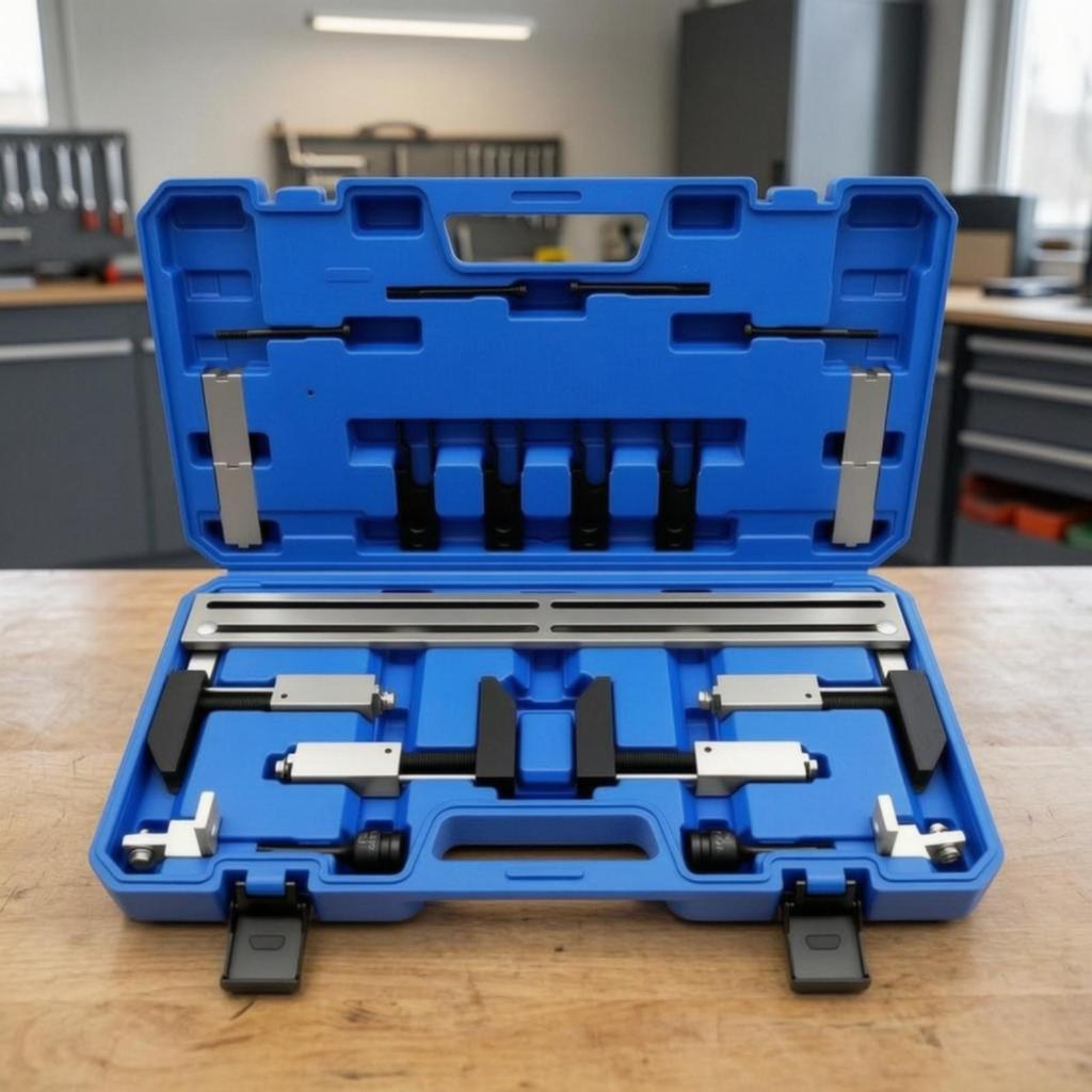Valve Spring Compressor Portable Cylinder Head Service Kit Easy To Use