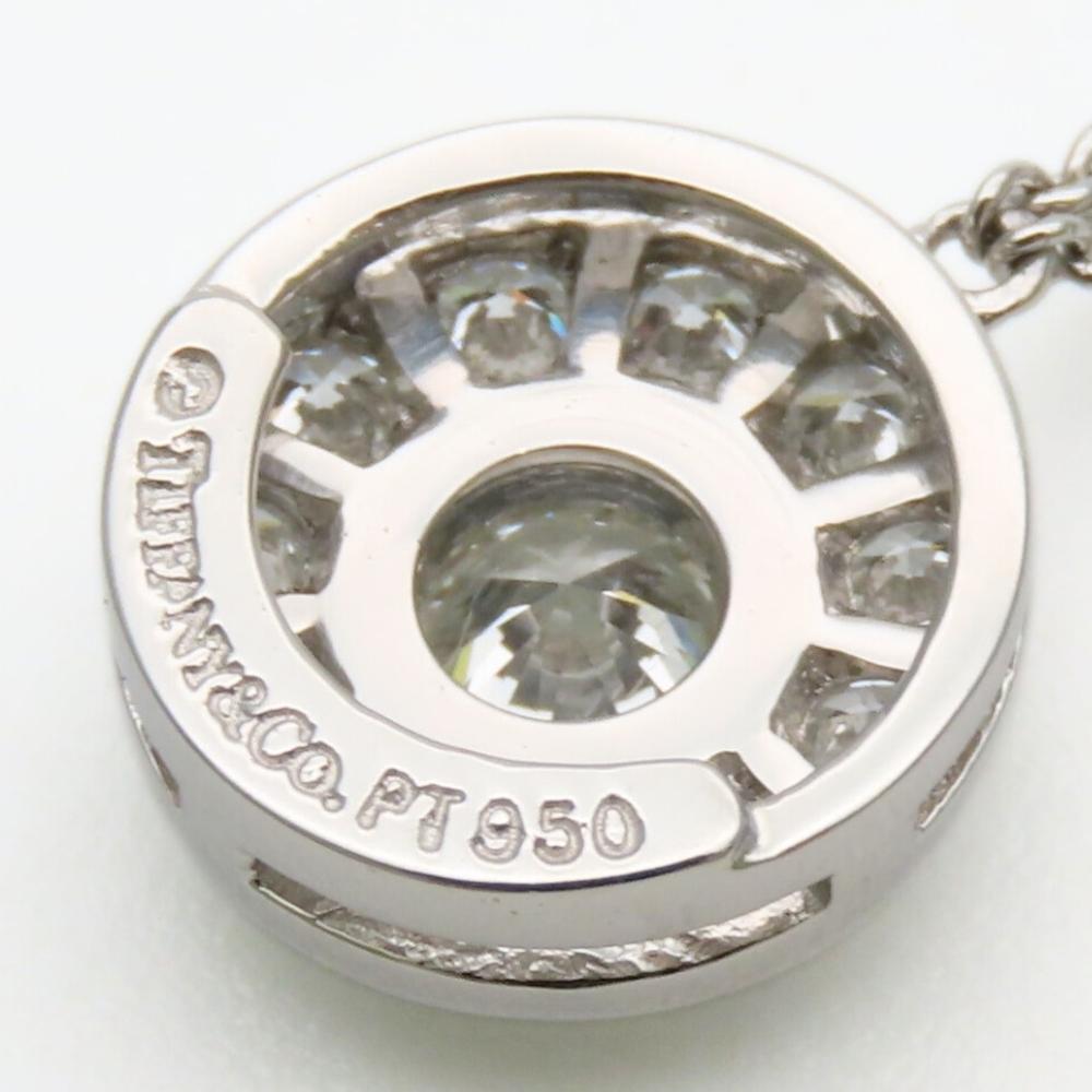 Used TIFFANY&Co. Necklace Circlet Pt950Platinum/diamond 3.2g Platinum Pendant