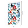 Watercolor Sailboat Wallpaper for Living Room and Bedroom 50x1000