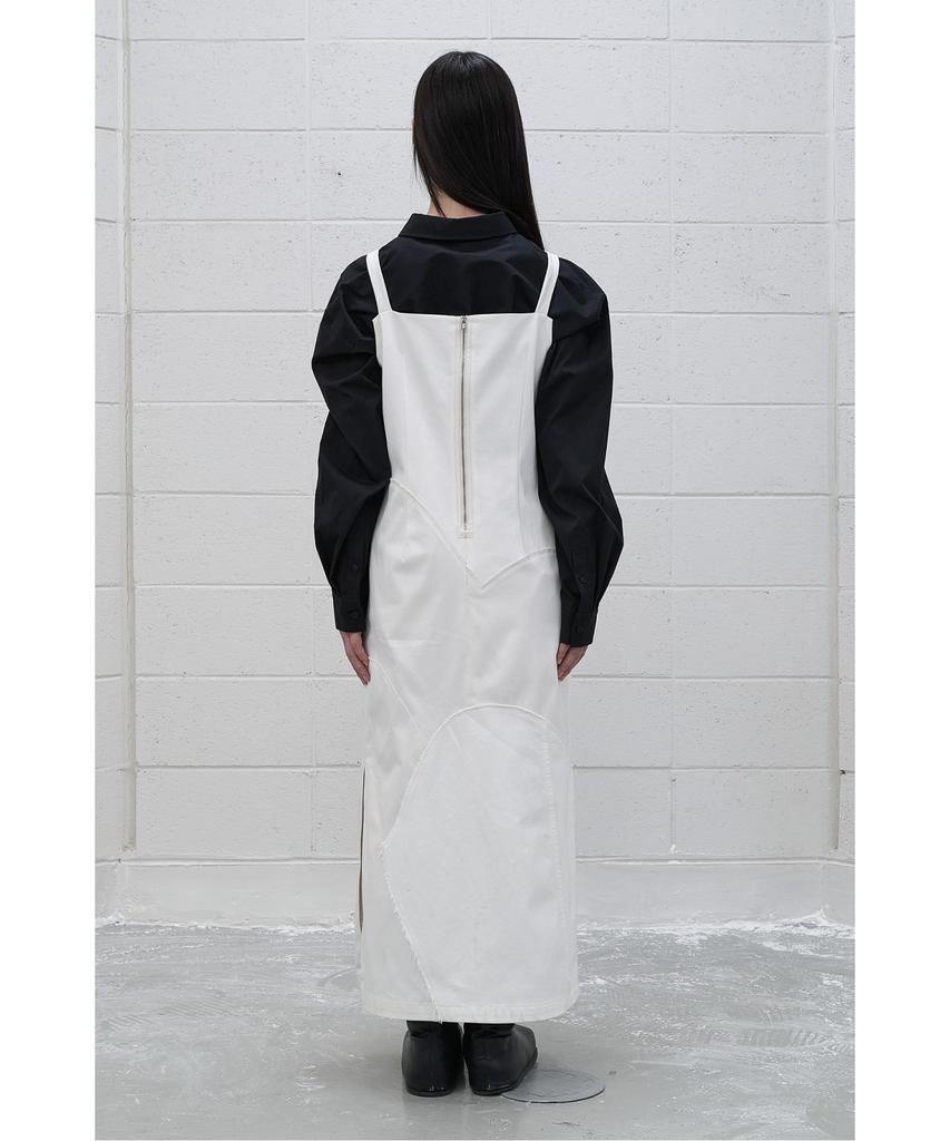Recorde (Re;Code × Objects Iv Life By Daniel Arsham) Reconstructed Sleeve Dress R0Daa25211Whx