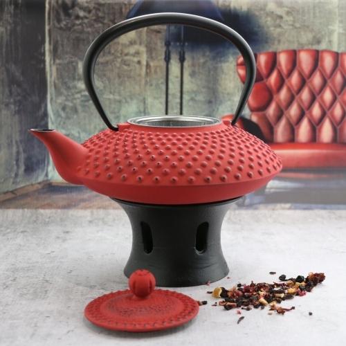 CAST IRON KETTLE INFUSER FOR TEA AND HERBS