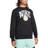 Sweatshirts Men's Black Crew Neck Moderate Regular DR8033-010
