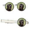 Neapolitan Mastiff, Mastino Napoletano - Cufflinks and Tie with Your Photo, a Suit Decoration, Men's Jewelry from the Brand.