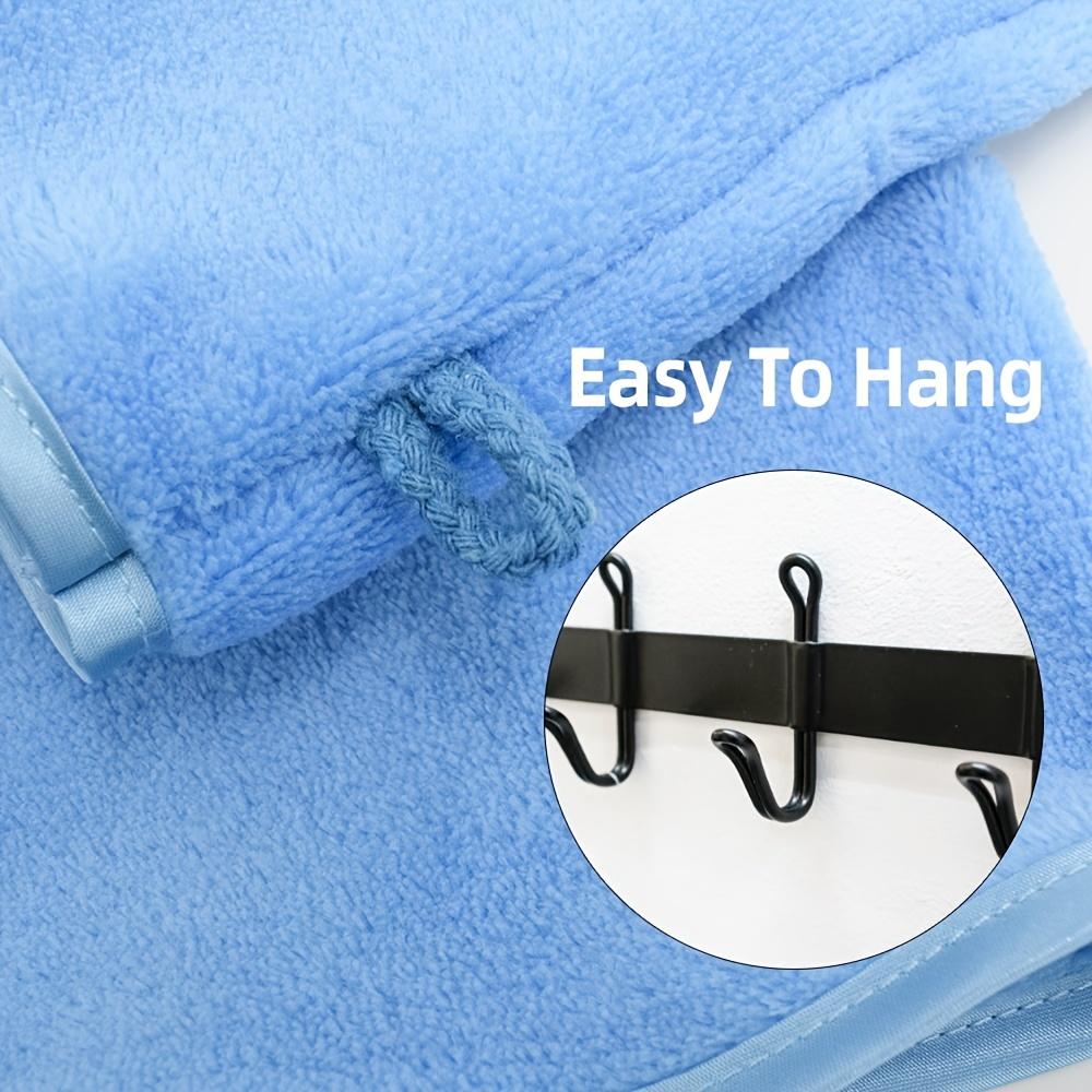 Unisex Adult Polyester Unscented Deep Blue Exfoliating Gloves