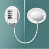 Reliable Child Protection Cabinet Window Lock 4-Digit Self Adhesive Door Lock Effortless Installation