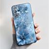 Per ZTE nubia Red Magic 9 Magic9 9S Pro Plus 5G Custodia Moda Farfalle Fiori Sottile Nera Morbida TPU Retro Opaco Copertura Protettiva