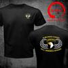 Design Divertente Us Army 101st Airborne Aquila Maglietta Unisex Moda Trendy Abbigliamento Casual Top alla Moda T-shirt Maglietta da Tempo Libero Unisex
