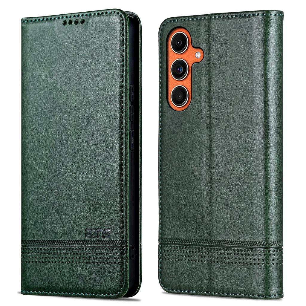 AZNS For Samsung Galaxy M55 5G/C55 5G/F55 5G Case Wallet PU Leather Magnetic Absorption Phone Cover