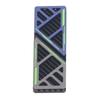 M.2 2280 SSD Heatsink All Aluminum Alloy M.2 SSD Cooler Heatsink Double Sided Heat Sink with