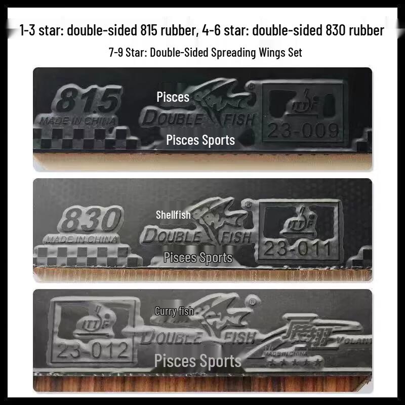 Double Fish J1C 1-Star Shakehand Table Tennis Racket