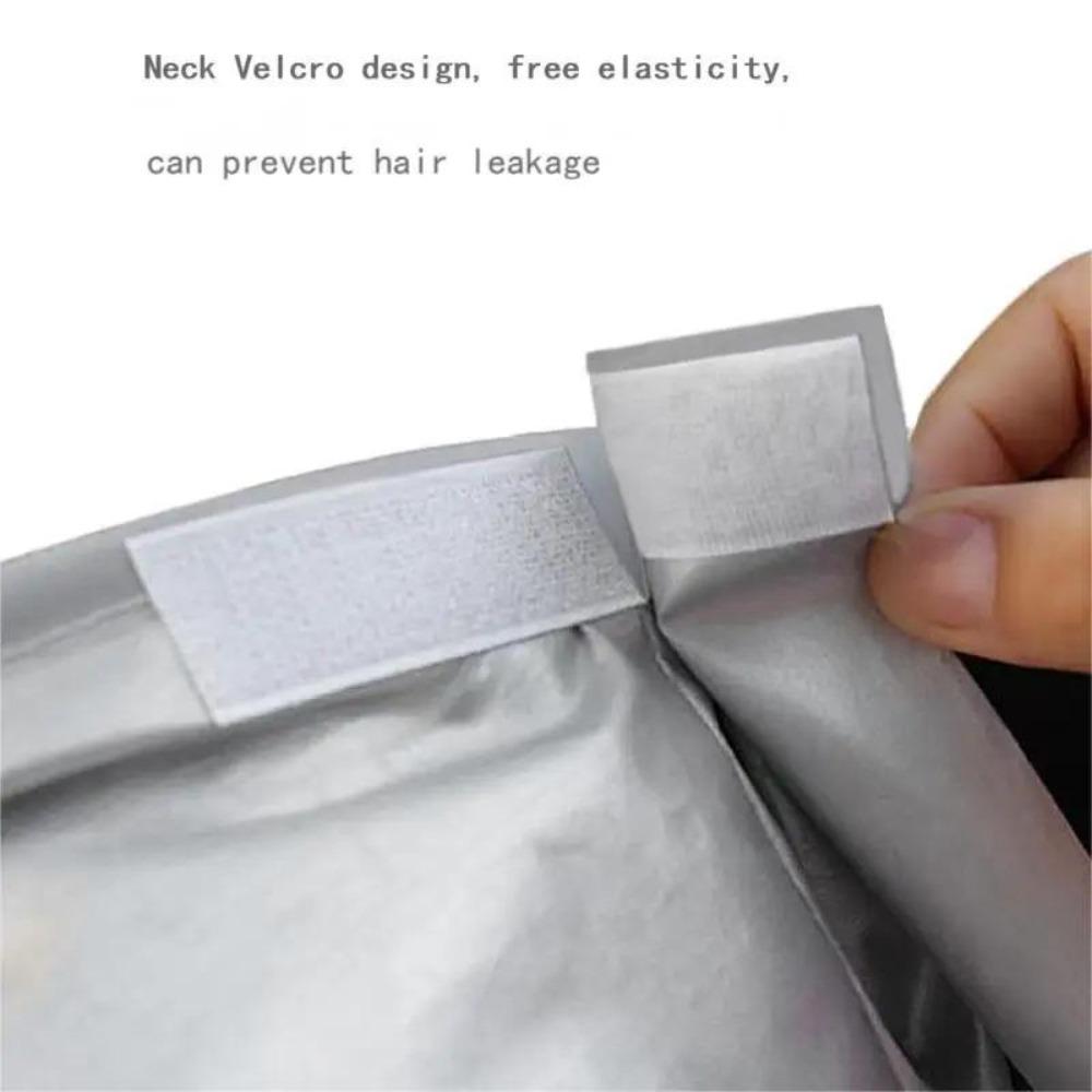 Hair Cutting Cape - Haircut Cape Umbrella Waterproof Hair Cloak Barber Cape Foldable Hairdressing Umbrella Cape Apron.