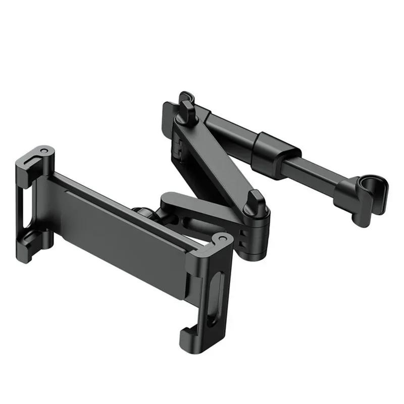 Telescopic Car Rear Pillow Phone Holder Tablet Rotating Car Seat Rear Stand Headrest Bracket for Phone Tablet 5 13 Inch
