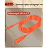 14AWG Car Charging Cable For Jackery Portable Power Station Explorer 3000 Pro 2000 Plus 2000 Pro 2000 V2 2000 1500 Pro 1500 1000 Pro 1000 V2 1000 -