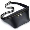 New Leather Fashion Trend Messenger Bag Fanny Pack Large Capacity First Layer Cowhide Simple Breast Bag Casual Shoulder Bag Women