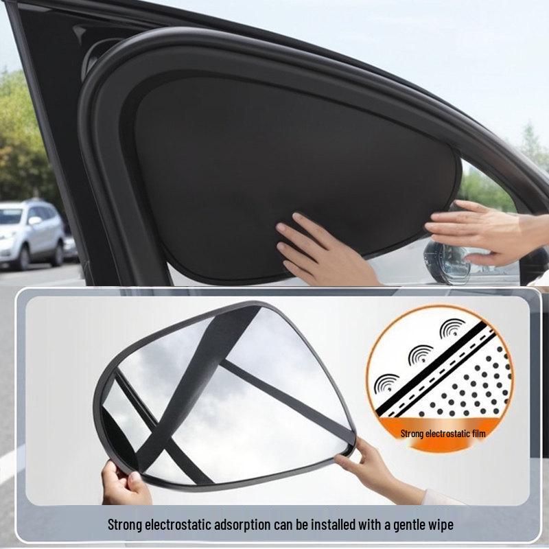 Magnetic Car Sunshade - Sun Protection Cloth for Side Windows
