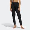 adidas Ležérní jógové kalhoty s elastickým pasem Dámské spodní díly Černé GT3007