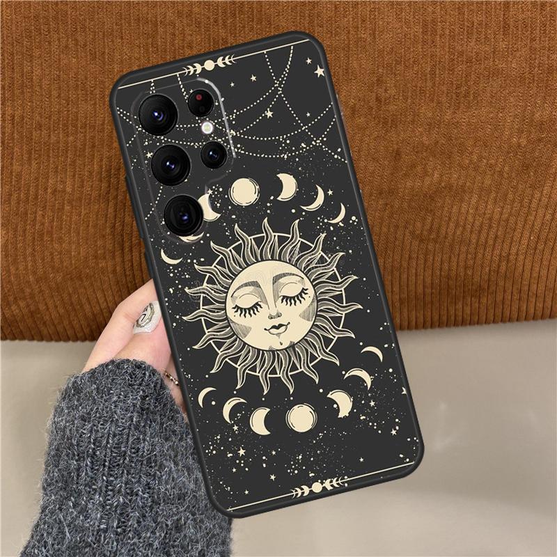 Witches Moon Tarot Phone Case For Samsung Galaxy S23 S24 S25 Ultra S9 S10 S22 Plus S20 FE S21 FE Back Cover