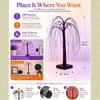 Artificial PVC Spooky Halloween Tree Light Decorations Willow-Shaped Decor USB Plug Battery Operation Tabletop Indoor for Mantel Fireplace Kitchen