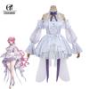 Dorothy Cosplay Costume Game Nikke Goddess Of Victory Dorothy White Flower Wedding Dress Women Halloween Carnival Suit