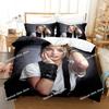 Singer Madonna Bedding Set Single Twin Full Queen King Size Bed Set Adult Kid Bedroom Duvetcover Sets 3D Print Bed Sheet Set