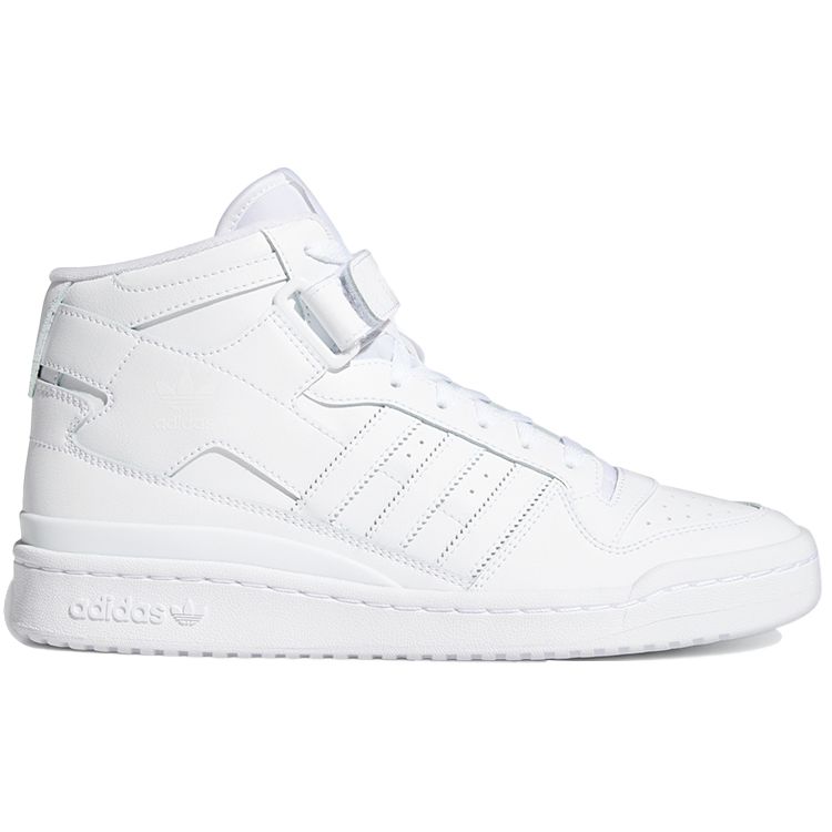 adidas Forum Mid Potrójna Biel Buty Unisex Białe jak Chmura FY4975