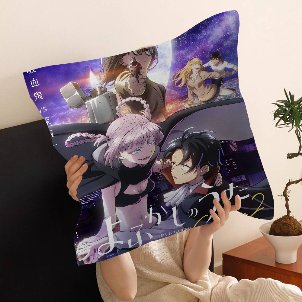 Japan Anime C-Call Of The N-Night cute Personalized Pillow Dust Cover Bedroom Kids Party Pillowcase Birthday Children Gift
