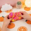 Long-Haired Dog Slow-Rebound Toy For Stress Relief, Suitable As A Children's Gift. Four Colors, One Color Randomly.