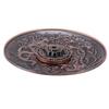 Zinc Alloy Incense Stick   Holder Dragon Pattern   Plate for Bedroom Temple Bronze