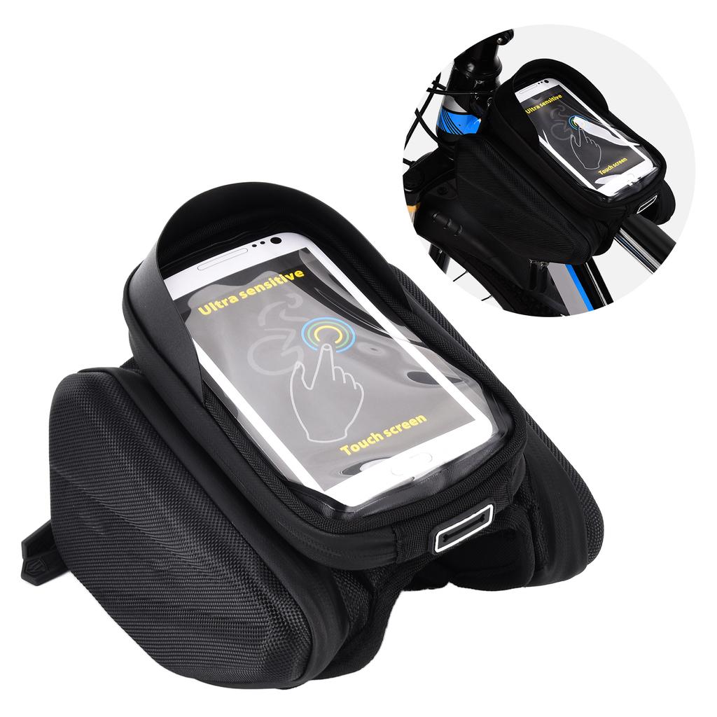 Wheel Up Waterproof Bicycle Front Beam Bag Mountain Bike Touch Screen Mobile Phone Bag